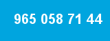965 058 71 44 965 058 71 44